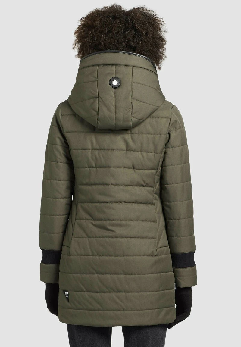 Bestes Angebot ⭐ Khujo SHINE2 STRUCTURED - Wintermantel - Dunkeloliv, Damen ⭐ 3 Bestes Angebot ⭐ Khujo SHINE2 STRUCTURED - Wintermantel - Dunkeloliv, Damen ⭐ – Bild 3