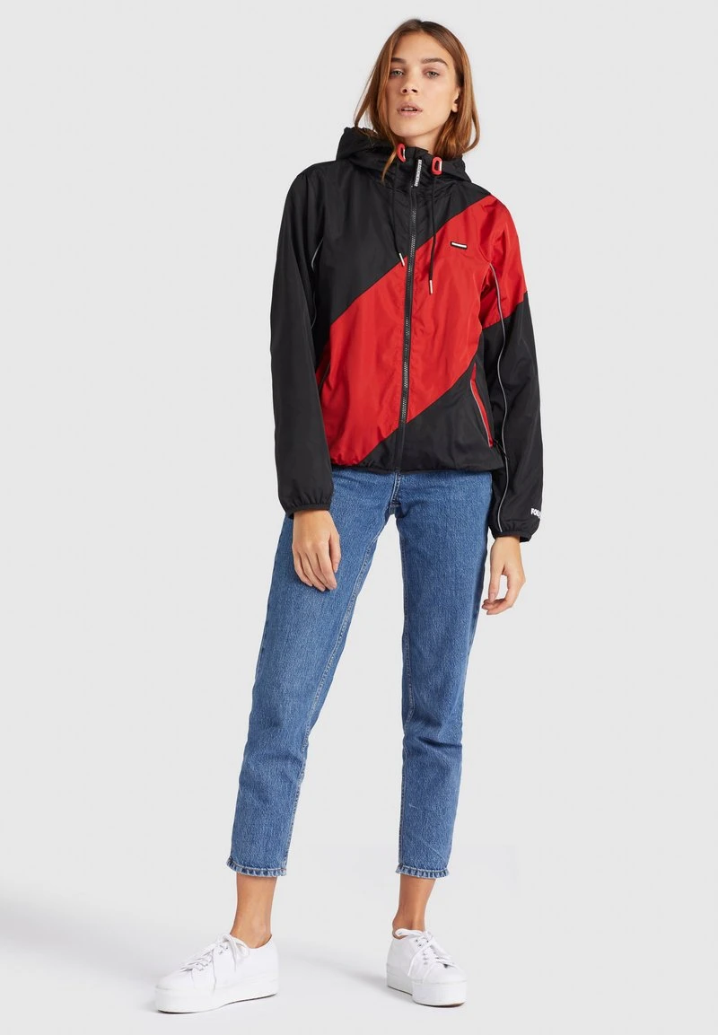 Bestpreis 🎉 Khujo AKAMU - Leichte Jacke - Black/red, Damen 😉 2 Bestpreis 🎉 Khujo AKAMU - Leichte Jacke - Black/red, Damen 😉 – Bild 2