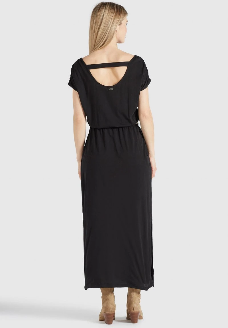 Aktion 🔔 Khujo DOREEN - Maxikleid - Schwarz, Damen ⭐ 3 Aktion 🔔 Khujo DOREEN - Maxikleid - Schwarz, Damen ⭐ – Bild 3