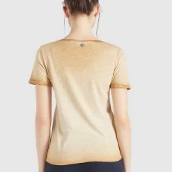 Budget ✔️ Khujo BARU - T-Shirt Basic - Sand, Damen ✨ -Khujo Verkaufsladen 3d5f731f67764afd959ffe476a7ce330