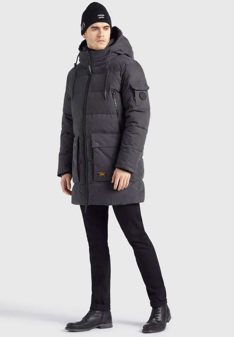 Bester Verkauf 😉 Khujo RIDLEY2 - Wintermantel - Dunkelgrau, Herren ❤️ 5 Bester Verkauf 😉 Khujo RIDLEY2 - Wintermantel - Dunkelgrau, Herren ❤️ – Bild 5