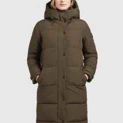 Bester Verkauf ✔️ Khujo DAKOTA - Wintermantel - Khaki, Damen 🛒