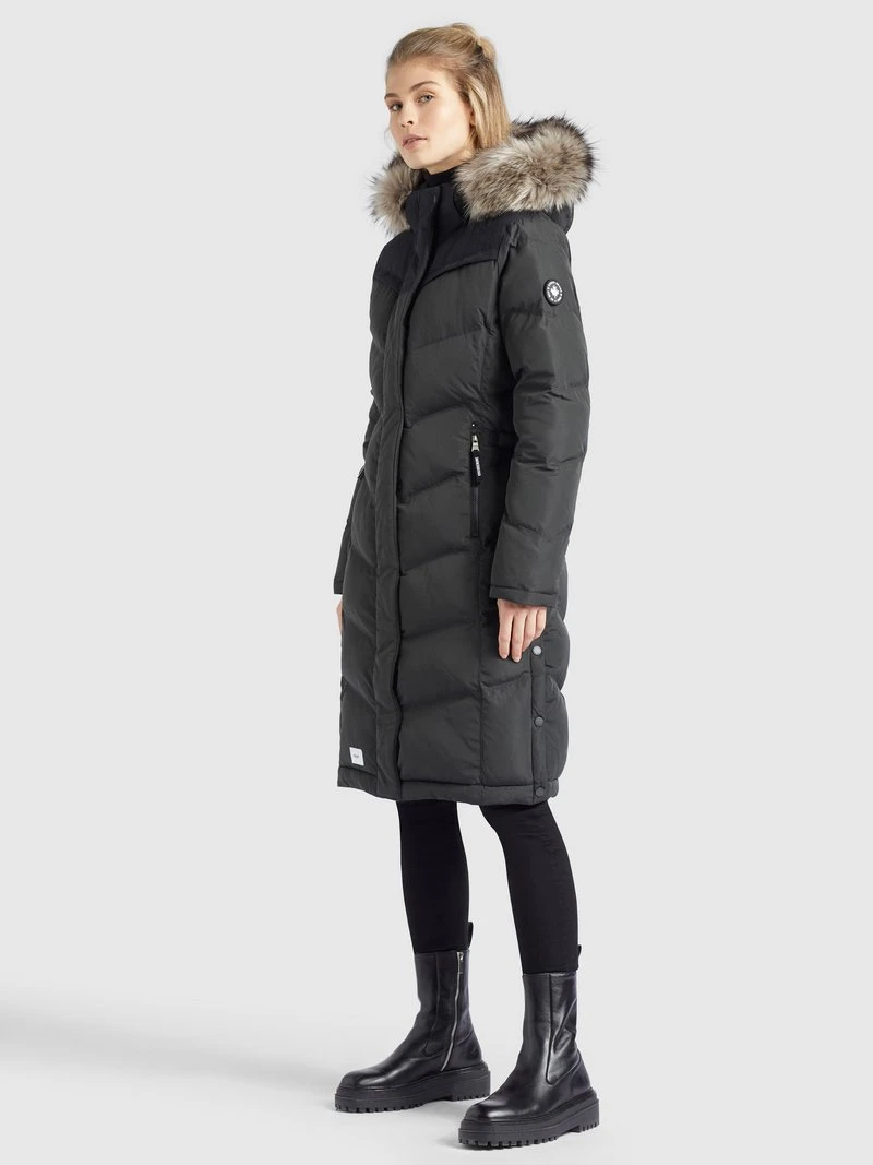 Billig 🌟 Khujo LUBECK LONG - Wintermantel - Dunkelgrau, Damen 🤩 6 Billig 🌟 Khujo LUBECK LONG - Wintermantel - Dunkelgrau, Damen 🤩 – Bild 6