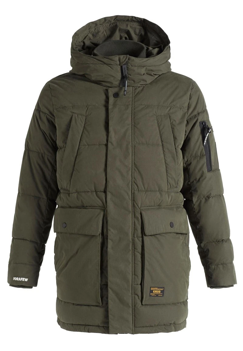 Brandneu 🔔 Khujo SHANCK - Wintermantel - Dunkeloliv, Herren 🥰 7 Brandneu 🔔 Khujo SHANCK - Wintermantel - Dunkeloliv, Herren 🥰 – Bild 7