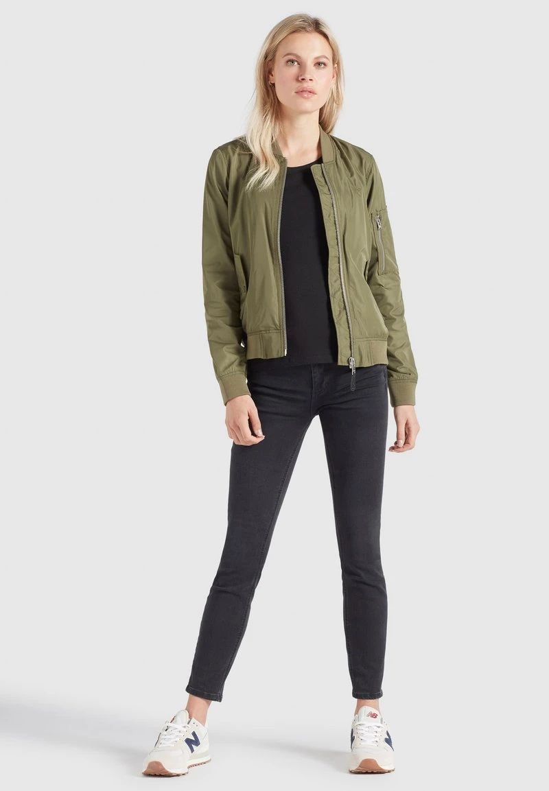 Neu ⌛ Khujo FENCY - Bomberjacke - Khaki Pes, Damen ⌛ 1 Neu ⌛ Khujo FENCY - Bomberjacke - Khaki Pes, Damen ⌛