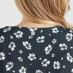 Budget ✨ Khujo BORGIA - Jumpsuit - Blau-weiß Geblümt, Damen ⌛ -Khujo Verkaufsladen 41ece9c1eb43489bb11b3b55e5ba69d5