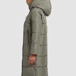 Budget 💯 Khujo SOULANI - Wintermantel - Mint, Damen 👍 -Khujo Verkaufsladen 432592fd0cb04efe95a1d73b72eaefdc