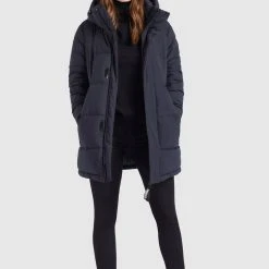 Am billigsten 😀 Khujo WEROLA - Wintermantel - Dunkelblau, Damen 🎁 -Khujo Verkaufsladen 43c682c09590484289b51255775e15d9