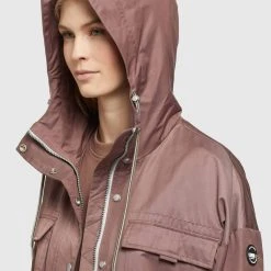 Budget ✔️ Khujo PRAYATA - Parka - Mauve, Damen ⭐ -Khujo Verkaufsladen 448abab24d19423f92b3b3246dd001dc