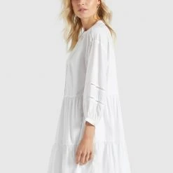 Schlussverkauf ✨ Khujo CREPES - Freizeitkleid - Weiß, Damen ✨ -Khujo Verkaufsladen 44afdac7be27468b8ec2b32f66d89795