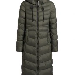 Bestpreis 😉 Khujo INGRAM SHINE - Wintermantel - Dunkeloliv, Damen 😀 -Khujo Verkaufsladen 44b5ddc481d44c4dbc99a66ada152991