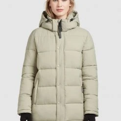 Top 10 🔔 Khujo WENCKE MATT - Wintermantel - Blassgrün, Damen ⭐