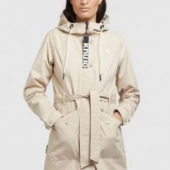 Schlussverkauf 😉 Khujo LAUREN - Trenchcoat - Hellbeige, Damen 🤩