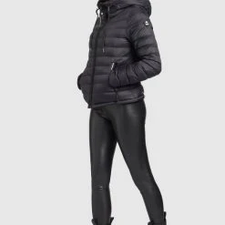 Auslauf 🥰 Khujo LOVINA2 SHINE - Leichte Jacke - Schwarz, Damen 💯 -Khujo Verkaufsladen 45657e1113174e7fb6b71b5754f671f6