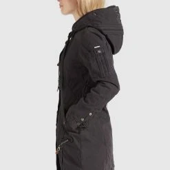 Bester Verkauf ❤️ Khujo ZARIA - Parka - Black, Damen ⌛ -Khujo Verkaufsladen 45e092f2c48b4e878c9cd9702086e03b