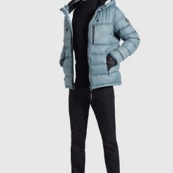 Auslauf ✔️ Khujo WANG - Winterjacke - Graublau Polyester, Herren 🛒