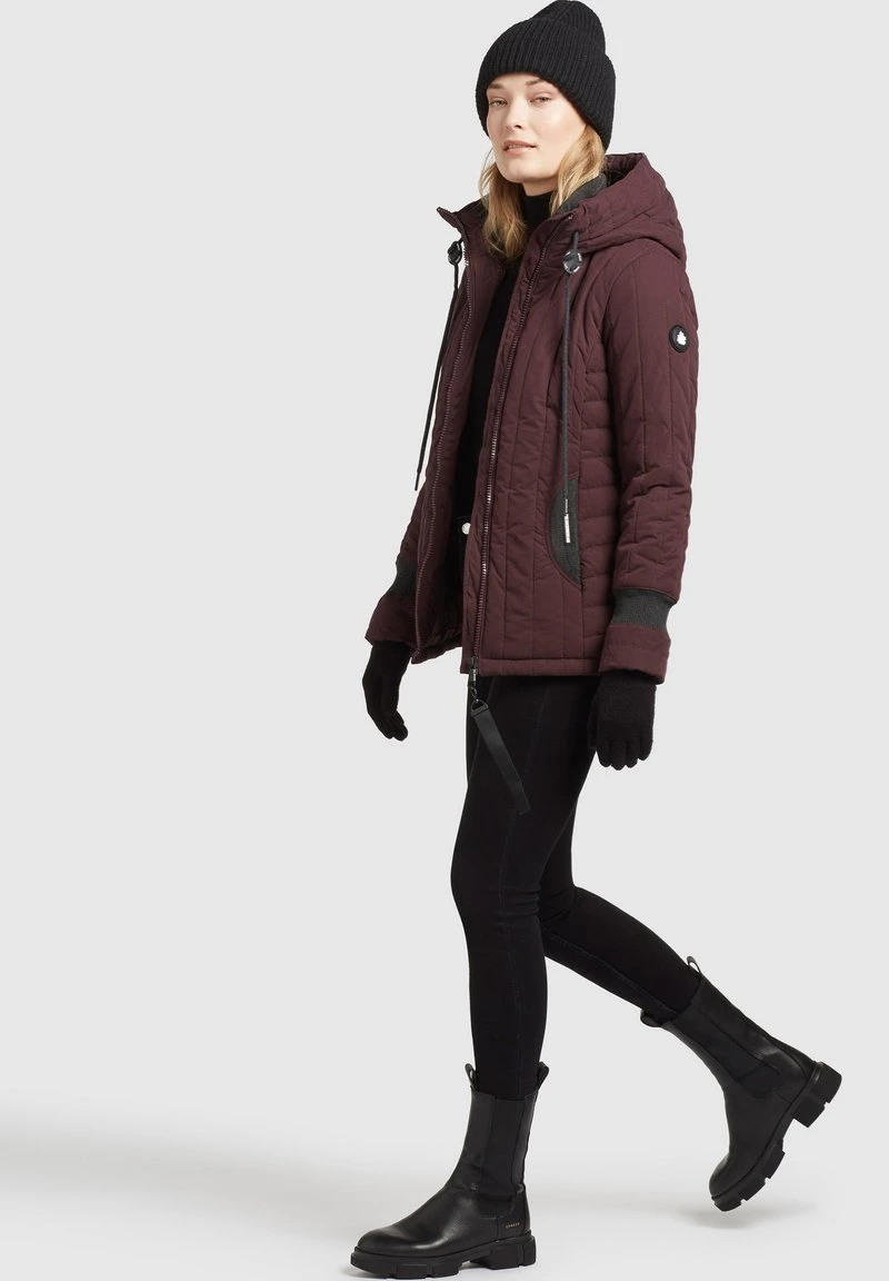 Angebote 🛒 Khujo TWEETY PRIME5 PEACHED - Übergangsjacke - Weinrot, Damen ⌛ 5 Angebote 🛒 Khujo TWEETY PRIME5 PEACHED - Übergangsjacke - Weinrot, Damen ⌛ – Bild 5