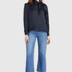 Rabatt 🧨 Khujo ASNAT - Bluse - Dark Blue, Damen 🥰