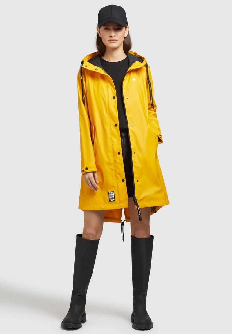 Billig 💯 Khujo ODELIE - Regenjacke / Wasserabweisende Jacke - Gelb, Damen 🤩 2 Billig 💯 Khujo ODELIE - Regenjacke / Wasserabweisende Jacke - Gelb, Damen 🤩 – Bild 2