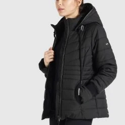 Blitzangebot 💯 Khujo STRUCTURED - Winterjacke - Schwarz, Damen ⭐ -Khujo Verkaufsladen 47aa65a69bd34aea926ac5ade0579e02