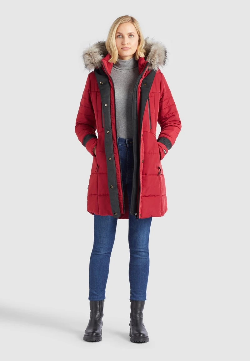 Top 10 ⌛ Khujo NIAMH - Wintermantel - Rot, Damen ❤️ 2 Top 10 ⌛ Khujo NIAMH - Wintermantel - Rot, Damen ❤️ – Bild 2