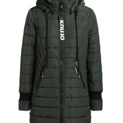 Bestes Angebot 🎁 Khujo SHINE2 LIGHT - Wintermantel - Dunkelgrün, Damen 👍 -Khujo Verkaufsladen 47e091692e5d448fa284d1607cce2d41