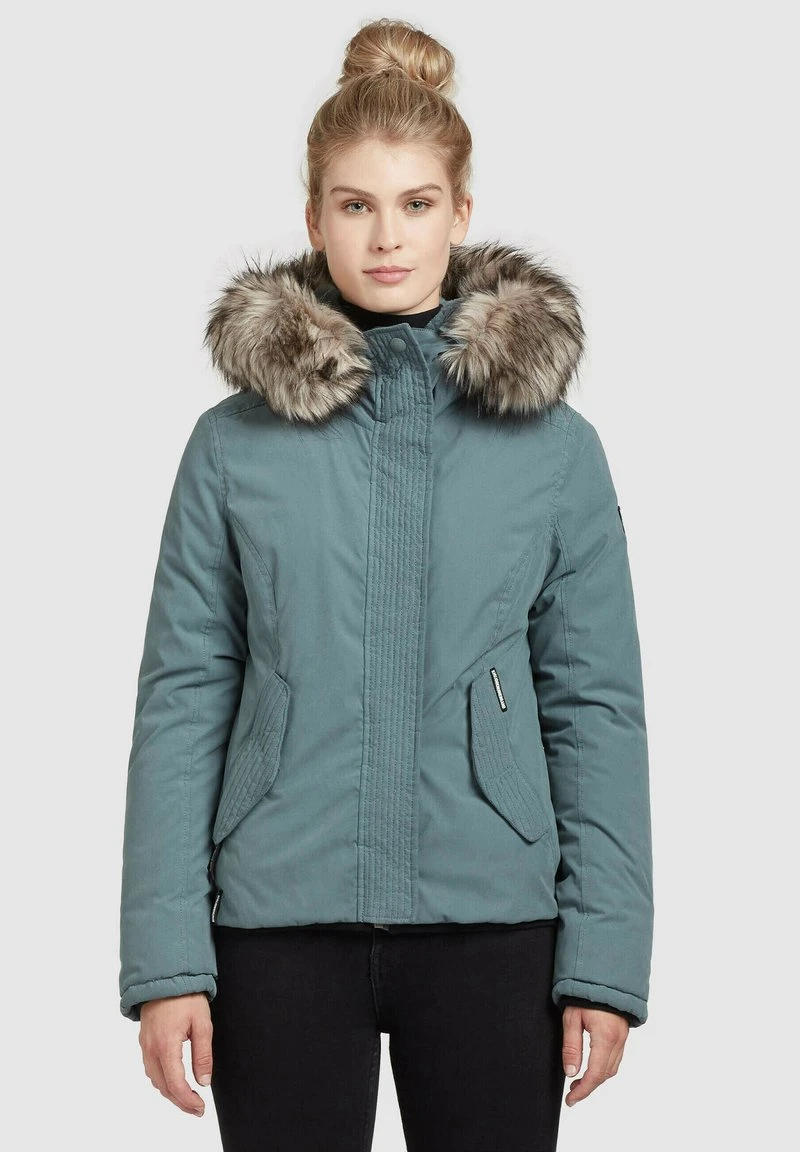 Schlussverkauf 🧨 Khujo TOMMA - Winterjacke - Blaugrau, Damen 🌟 1 Schlussverkauf 🧨 Khujo TOMMA - Winterjacke - Blaugrau, Damen 🌟