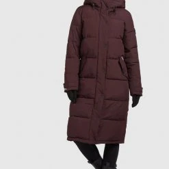 Billig ✨ Khujo DAKOTA - Wintermantel - Weinrot, Damen ❤️ -Khujo Verkaufsladen 4817542be8144ff8a291e3b13bc252d5