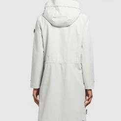 Brandneu ⭐ Khujo SMILLA - Parka - Hellgrau, Damen 👍 -Khujo Verkaufsladen 48205b11630c4d6dbd38c41b0db31cee