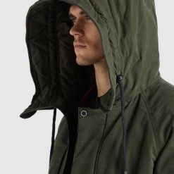 Billig 👏 Khujo HAAK - Wintermantel - Dunkelgrün, Herren ⭐ -Khujo Verkaufsladen 48c9c9b2db614817b0c0c9508dcc826c