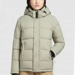 Top 10 🤩 Khujo GERDA MATT - Winterjacke - Blassgrün, Damen 🥰