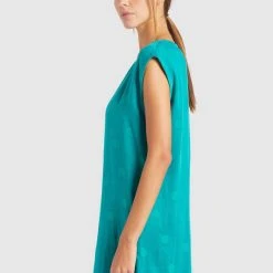 Aktion 🤩 Khujo MARGARITA - Freizeitkleid - Türkis, Damen ❤️ -Khujo Verkaufsladen 4a4b4b6310ab41b2aab8dd35652d86d9