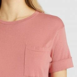 Rabatt 👏 Khujo ALLMUT - T-Shirt Basic - Pink, Damen 😀 -Khujo Verkaufsladen 4aa5d94e2c2d4ca7b8c056b4c3bdb59b