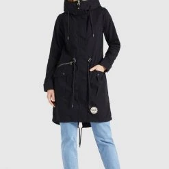 Budget ✔️ Khujo NANDA2 - Parka - Schwarz, Damen ⭐ -Khujo Verkaufsladen 4b4066d0931b44428da566bfd1ebe72d