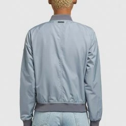 Blitzangebot 🌟 Khujo STENCE - Bomberjacke - Blaugrau Hell, Damen ❤️ -Khujo Verkaufsladen 4bbed56fd6ca488e86c1f2d87376cd1b