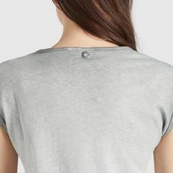 Coupon 🔥 Khujo VIRGO - Top - Grau, Damen ✨ -Khujo Verkaufsladen 4ce1b484266c4fd2b8cc37c2e3083d26