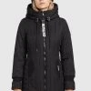 Angebote ✔️ Khujo JERRY PRIME5 STRUCTURED - Wintermantel - Schwarz, Damen 🧨