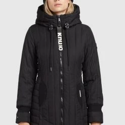 Angebote ✔️ Khujo JERRY PRIME5 STRUCTURED - Wintermantel - Schwarz, Damen 🧨