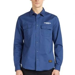 Bestpreis ❤️ Khujo ROGER - Hemd - Blue, Herren 🤩