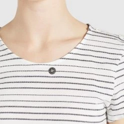 Brandneu 🎉 Khujo RAFAELA - T-Shirt Print - Weiß-schwarz Gestreift, Damen ✔️ 12 Brandneu 🎉 Khujo RAFAELA - T-Shirt Print - Weiß-schwarz Gestreift, Damen ✔️ -Khujo Verkaufsladen 4ee85677129547bb8b59b3833abca78e