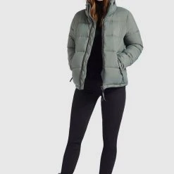 Großhandel ⌛ Khujo BLONDIE - Winterjacke - Graugrün, Damen 🎁 -Khujo Verkaufsladen 4ef2920647444772b79312f2de119f3b