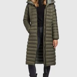 Budget ✔️ Khujo MIMI SHINE - Wintermantel - Dunkeloliv, Damen 🥰 -Khujo Verkaufsladen 4f164d1ed496441da0d982b6b74b19be