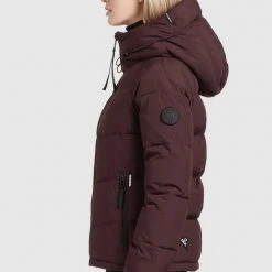 Budget ⭐ Khujo ISIDORA - Wintermantel - Weinrot, Damen 😀 -Khujo Verkaufsladen 4f3116da2de94cd68dfcf39b811f80ca