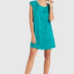 Aktion 🤩 Khujo MARGARITA - Freizeitkleid - Türkis, Damen ❤️ -Khujo Verkaufsladen 4f94d93d3d2a48e18038df12030fdbf0