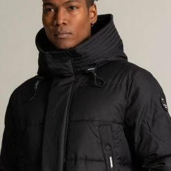 Budget ⌛ Khujo TAWAI - Wintermantel - Schwarz, Herren ❤️ -Khujo Verkaufsladen 4fc0220706c64c77b18cecfa87561abb