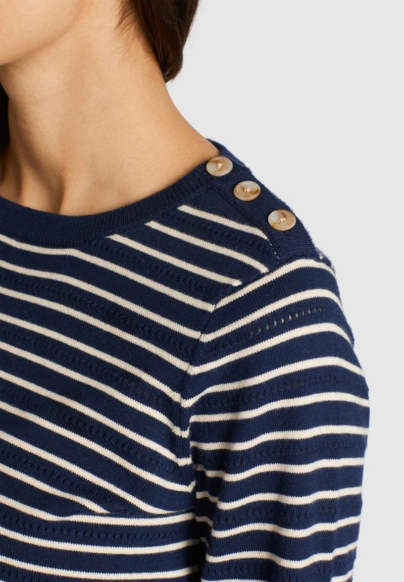 Am billigsten 🛒 Khujo RAISA - Strickpullover - Dunkelblau, Damen ⭐ 6 Am billigsten 🛒 Khujo RAISA - Strickpullover - Dunkelblau, Damen ⭐ – Bild 6