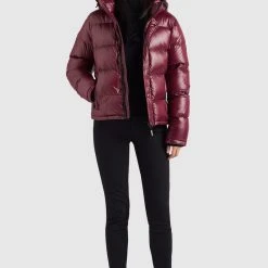 Schlussverkauf ✔️ Khujo CAMILLE - Winterjacke - Weinrot Glänzend, Damen ❤️ -Khujo Verkaufsladen 4fceea03e3674fccbdc3d5be90d3111c