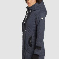 Rabatt ✔️ Khujo JERRY PRIME - Wintermantel - Dunkelblau, Damen ⌛ -Khujo Verkaufsladen 50a39175148d4f6c990929fd52043096