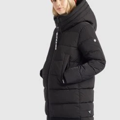 Coupon ✨ Khujo NAVASSA - Wintermantel - Schwarz, Damen 👏 -Khujo Verkaufsladen 51683c93df7040d9870bc93251cadee5