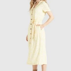 Bestpreis 😍 Khujo GOYA - Blusenkleid - Gelb-weiß Geblümt, Damen ✔️ 13 Bestpreis 😍 Khujo GOYA - Blusenkleid - Gelb-weiß Geblümt, Damen ✔️ -Khujo Verkaufsladen 518b2fd2f5594856a8982c106e6e3188